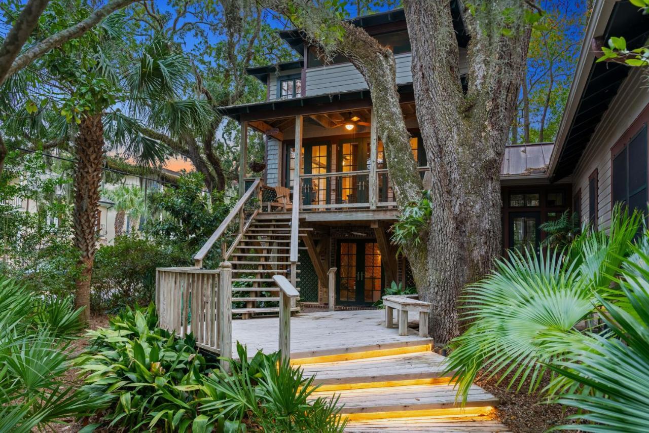 St. Simons Island The Treehouse - 116 Florence Street מראה חיצוני תמונה